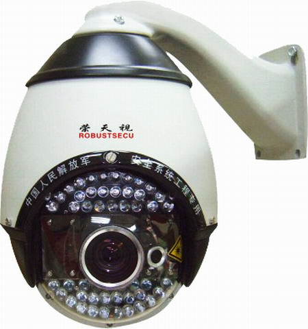 We finished the 4th improvement of IR speed dome cameras