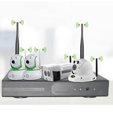 4CH 1080P Wireless NVR kits 5.8GHz (Built-in router ,just plug and play)