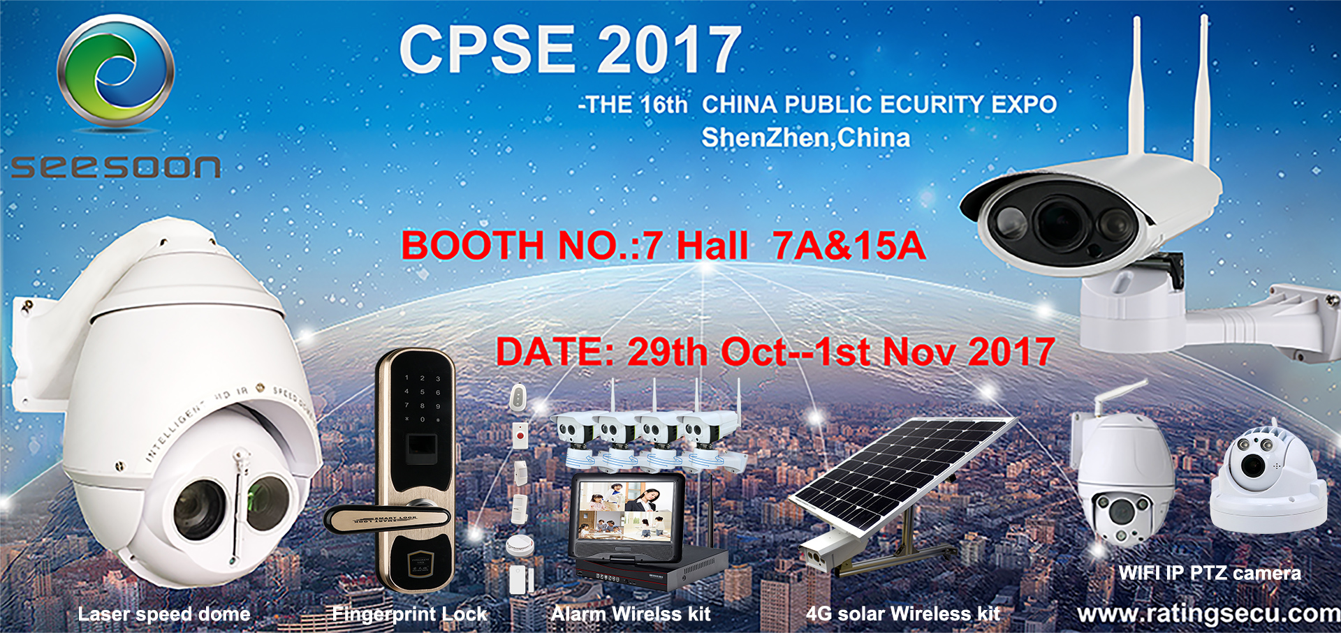 Welcome to visit us on 2017 CPSE