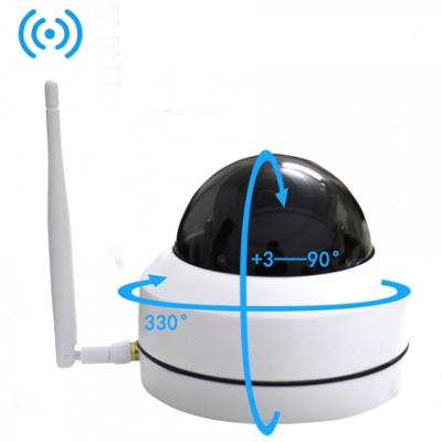 Mini Outdoor PTZ IP Dome Cameras