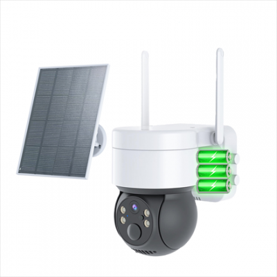 4MP Solar charging IP PTZ Camera